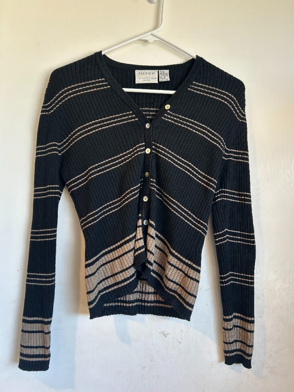 Navy Stripe Long Sleeve